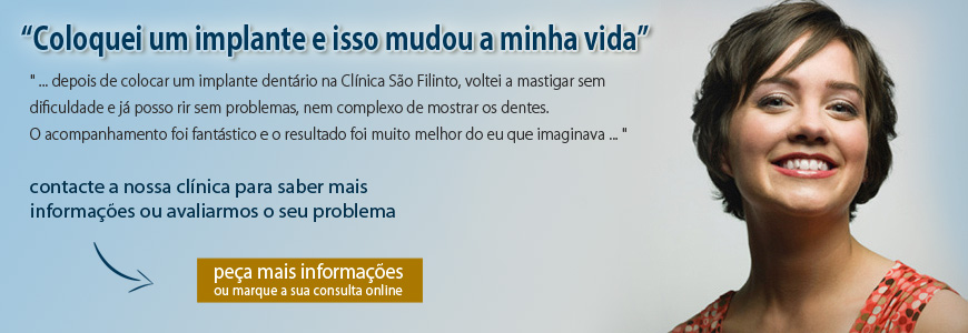 Implantologia - Coloca��o de implantes dent�rios